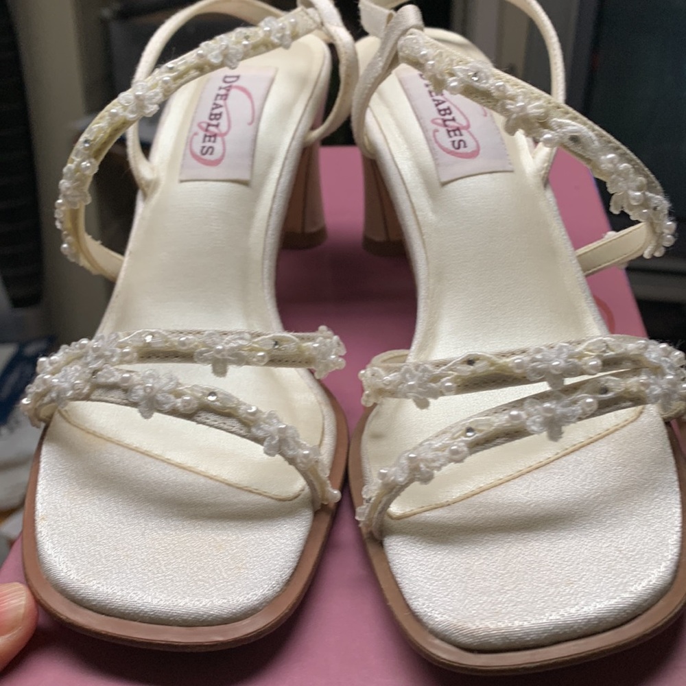 Dyeables “Radiant Luxe” Special Occasion Sandals